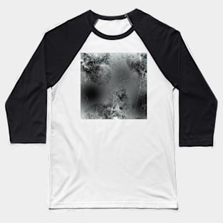 Monochrome abstract Baseball T-Shirt